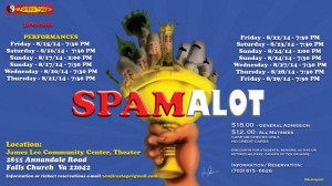 Spamalot-poster online