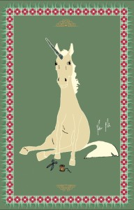 dumb-unicorn poster    